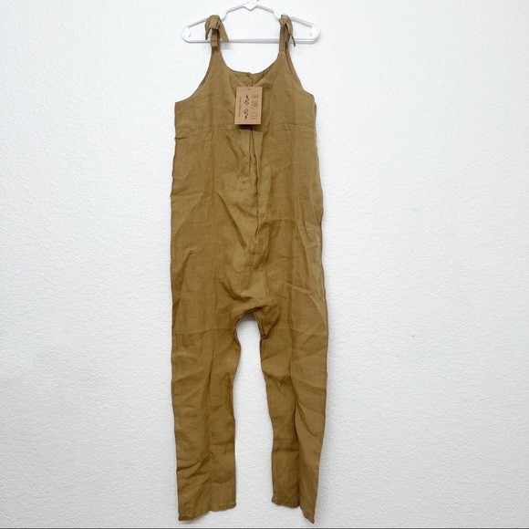 the simple folk Other - The Simple Folk Linen Overalls